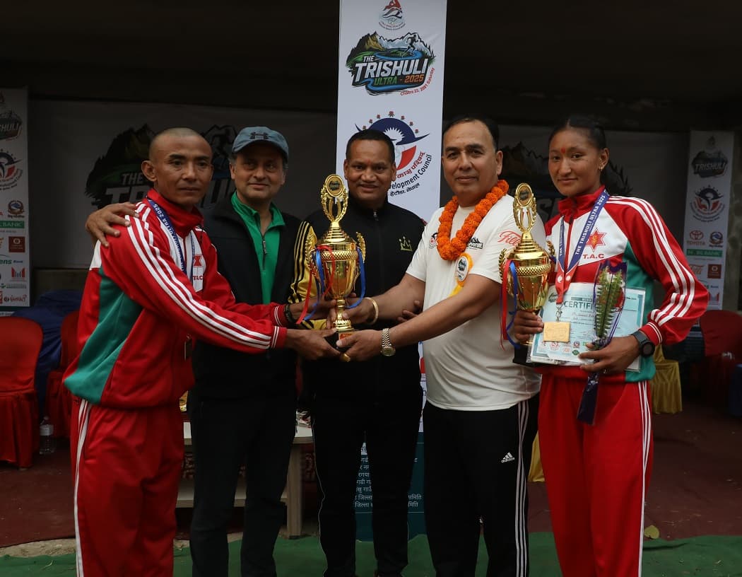 त्रिशुली अल्ट्रा रेसमा होमलाल र सुनसरी पहिलो