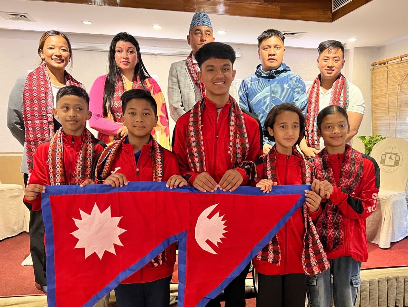 पाँच तेक्वान्दो खेलाडी जापान जाँदै