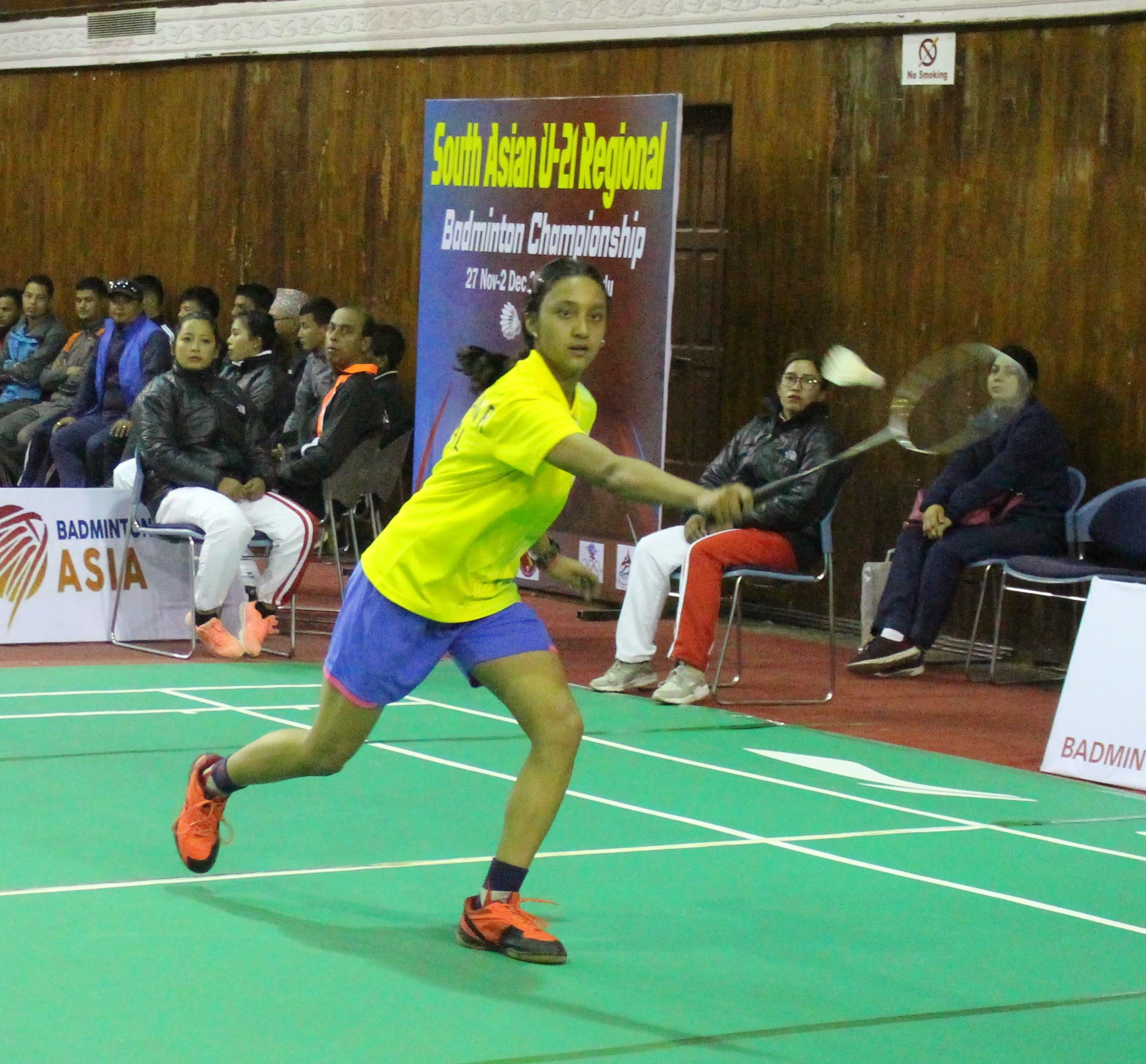 ब्याडमिन्टनमा रशिलालाई कीर्तिमानी स्वर्ण