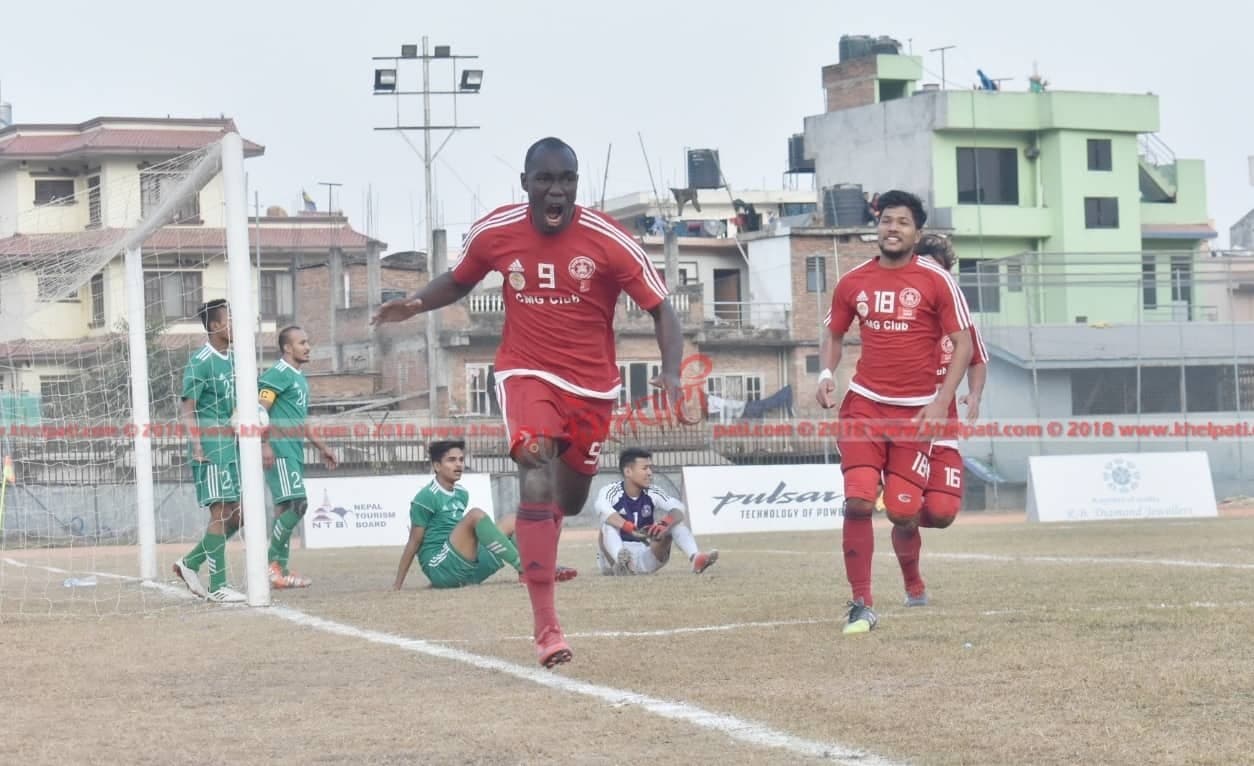 फ्रेन्ड्सविरुद्व संकटालाई पहिलो हाफमा अग्रता