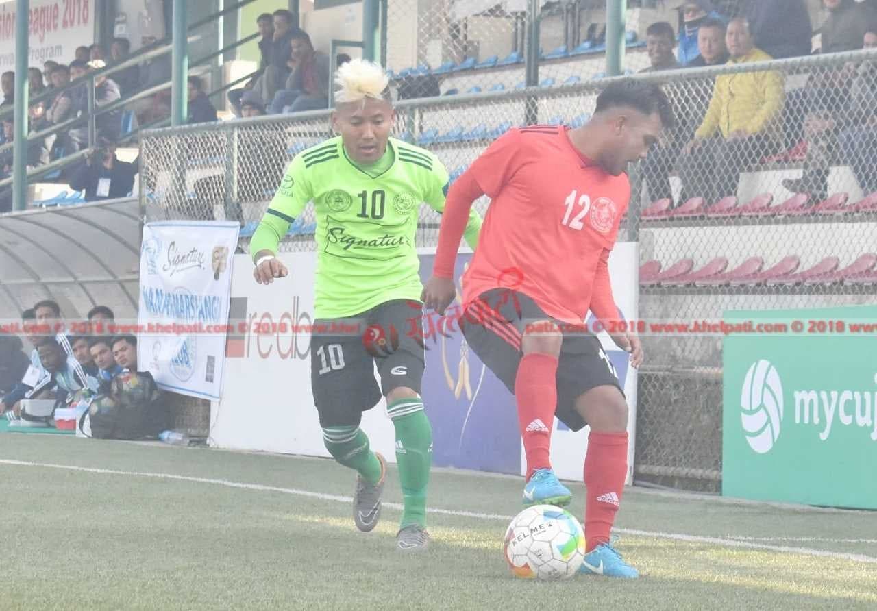 पहिलो हाफमा मनाङलाई रोक्न मछिन्द्र सफल