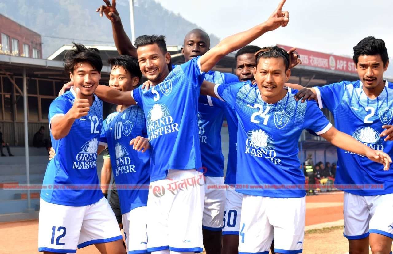 पहिलो हाफमा च्यासल र जावलाखेल बराबर