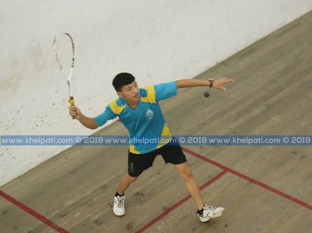 अमिर र भावना स्क्वासबाट आठौंका लागि छनोट