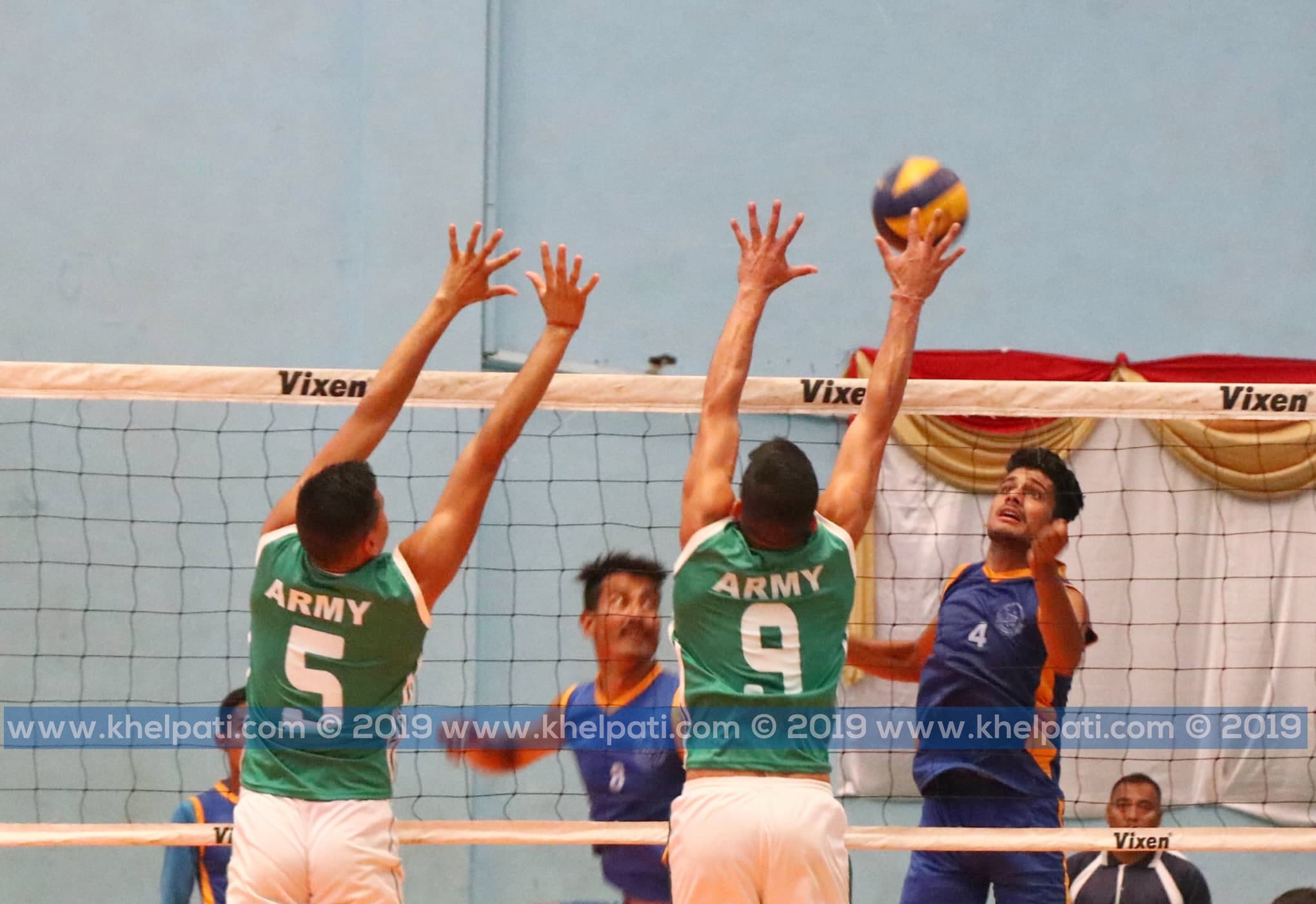 पुरुषको पहिलो खेलमा आर्मी र आरजी ग्रुप भिड्ने
