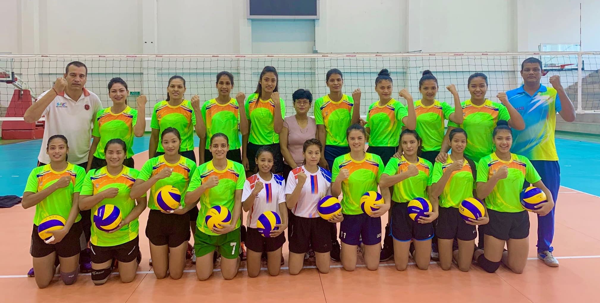 स्वदेश फर्किए महिला भलिबल टिम