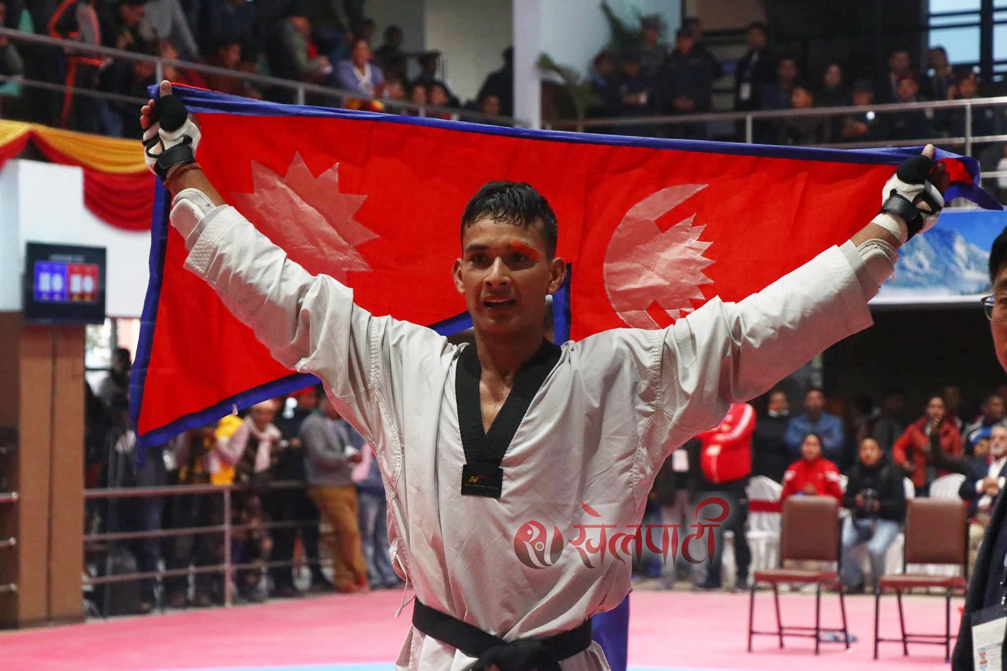 तेक्वान्दोमा नेपालका वीर बहादुरलाई स्वर्ण