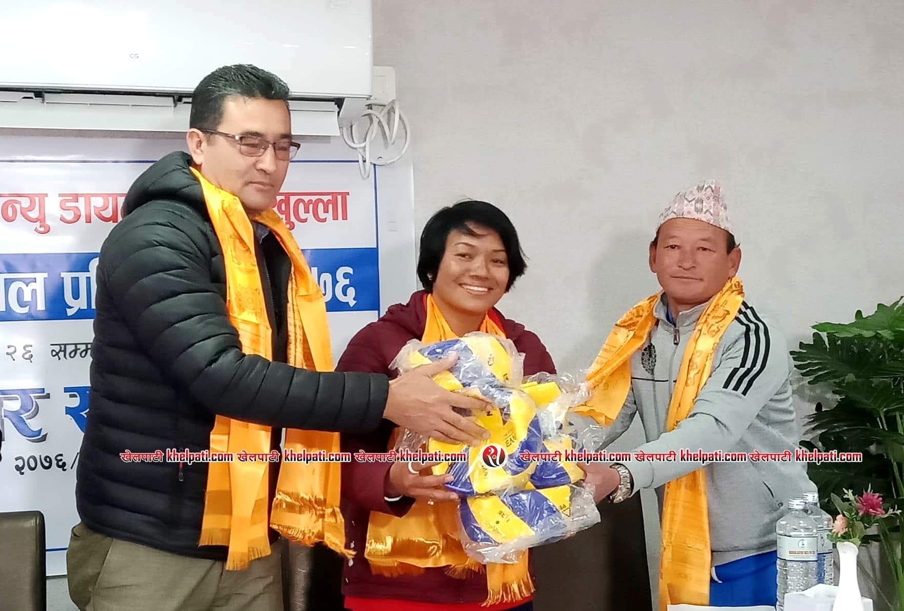 होङ्गान्जी न्यु डाइमण्ड कप भलिबलमा ७ टिम