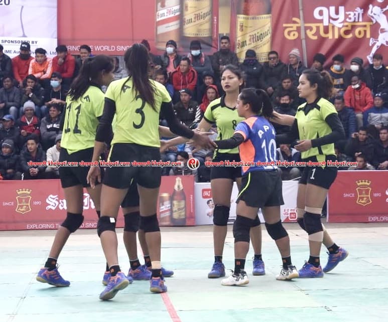 न्यु डाईमण्डमाथि एपीएफको जित  