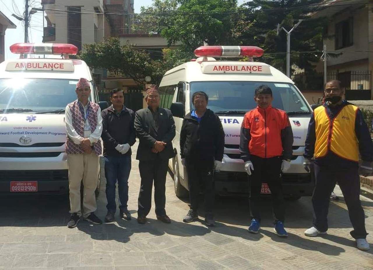 महामारीबिरुद्ध एन्फाका दुई एम्बुलेन्स प्रयोग हुने