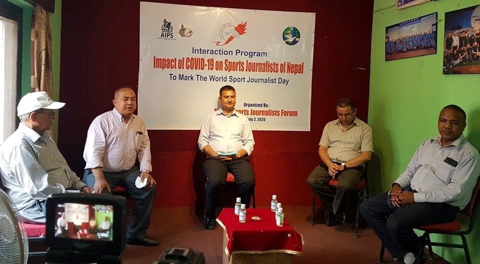 विश्व खेलकुद पत्रकार दिवसको अवसरमा अन्तरक्रिया