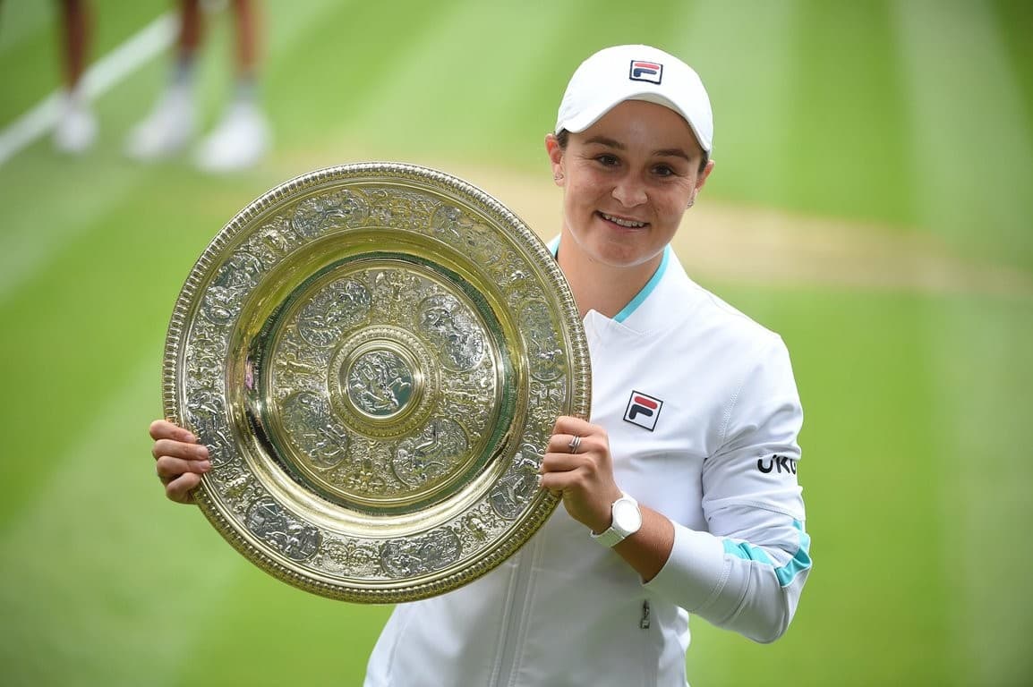 बार्टीलाई पहिलो पटक विम्बल्डनको उपाधि