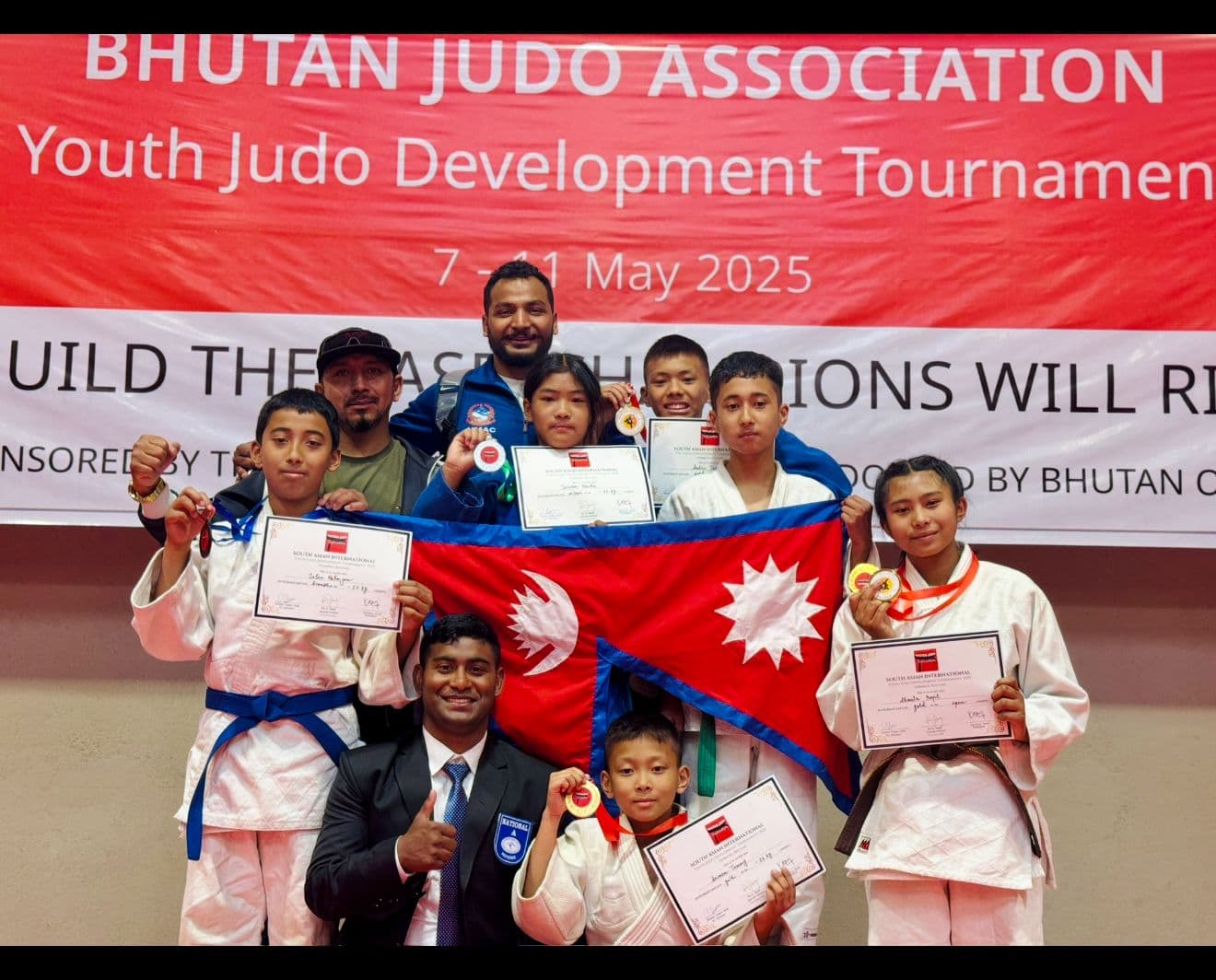 दक्षिण एसियाली जुडोमा नेपाल प्रथम