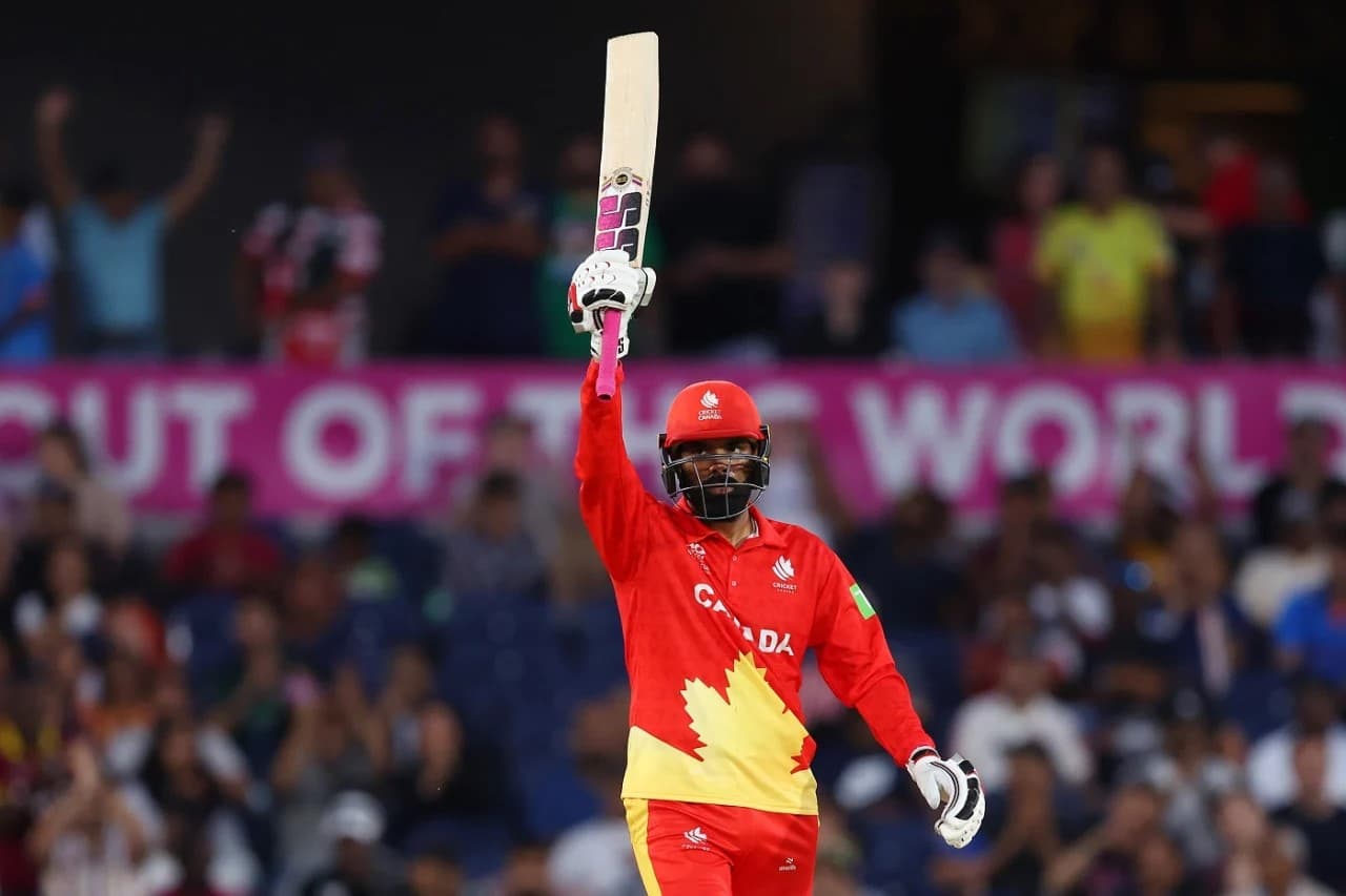 क्यानडाले अमेरिकालाई दियो १९५ रनको लक्ष्य