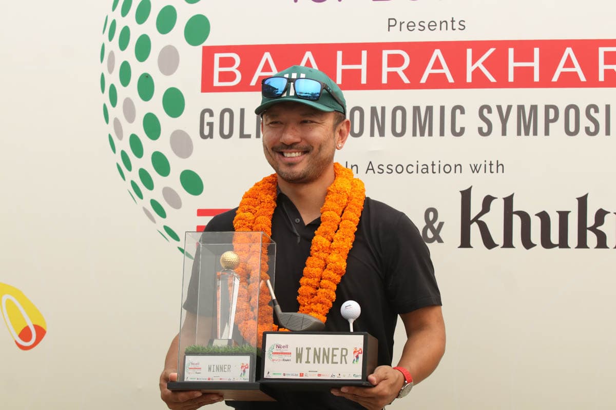 बाह्रखरी गल्फको उपाधि दोर्जेलाई