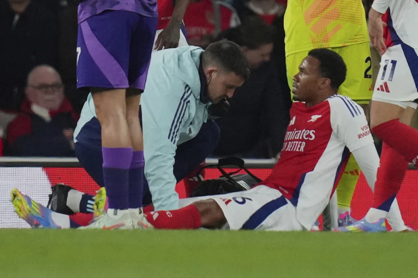 आर्सनलका डिफेन्डर गेब्रियल सिजनभर मैदान बाहिर रहने