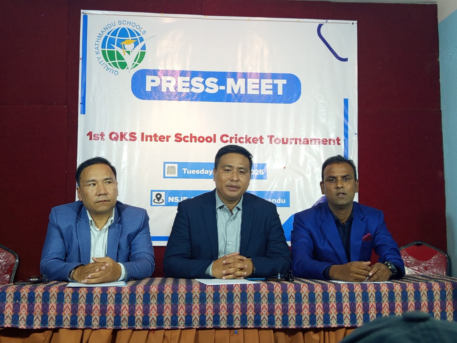 क्यूकेएस अन्तरविद्यालय क्रिकेट मंसिरमा