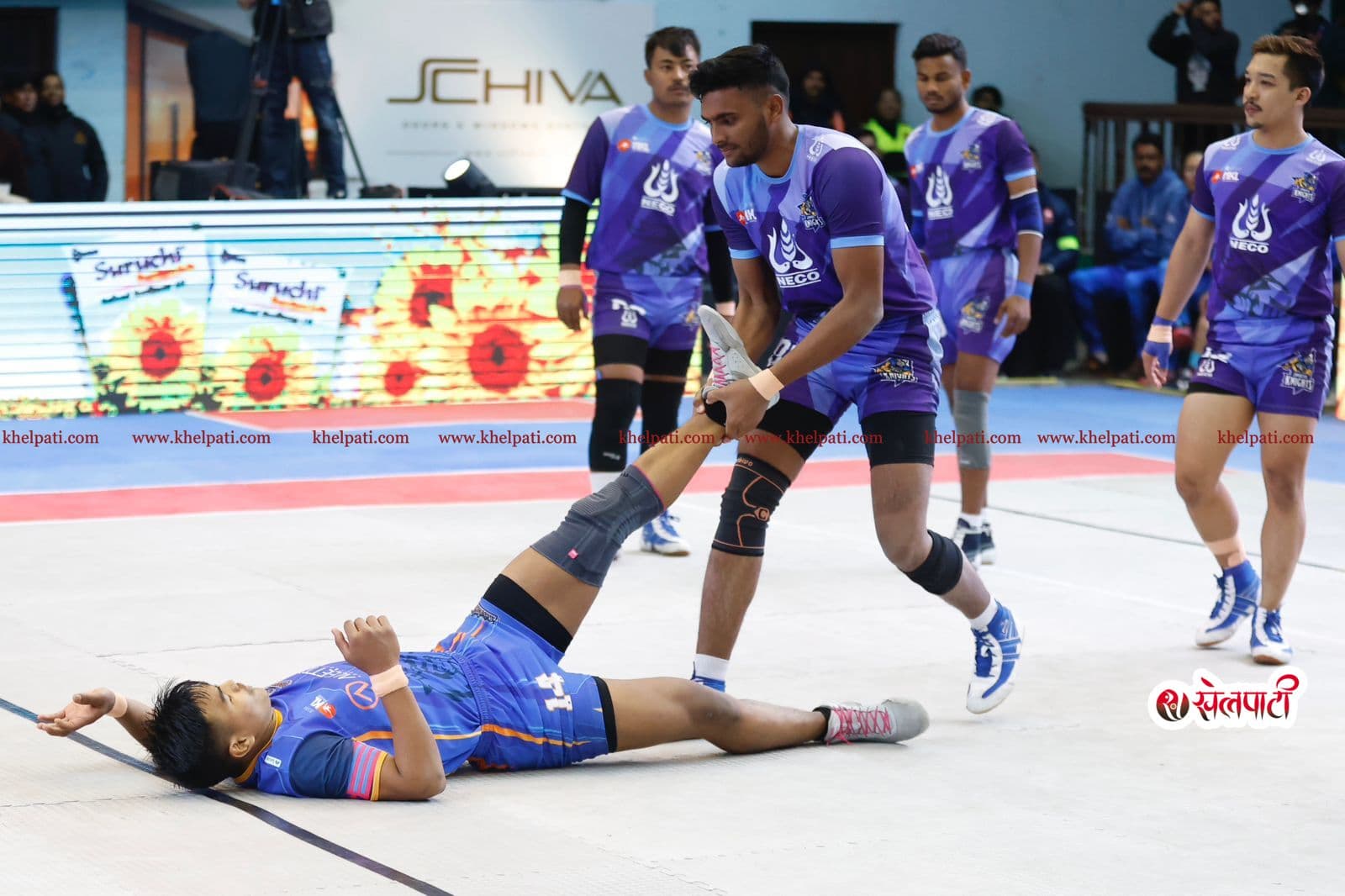 नेपाल कबड्डी लिगको विजेताले पाँच लाख रुपैयाँ पाउने