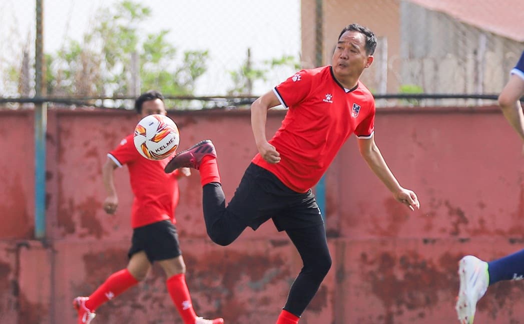 एन्फाको फराकिलो जितमा महासचिव किरणको ह्याट्रिक !