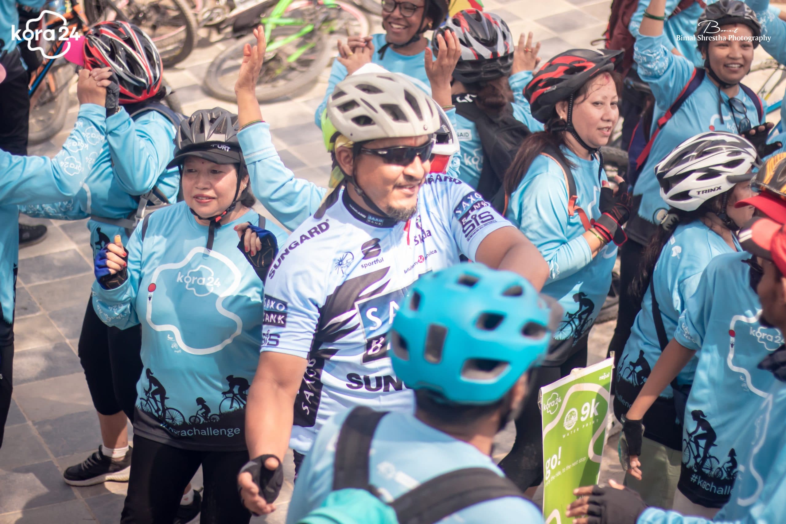 १५औं संस्करणको कोरा साइकलिङ च्यालेन्ज हुँदै