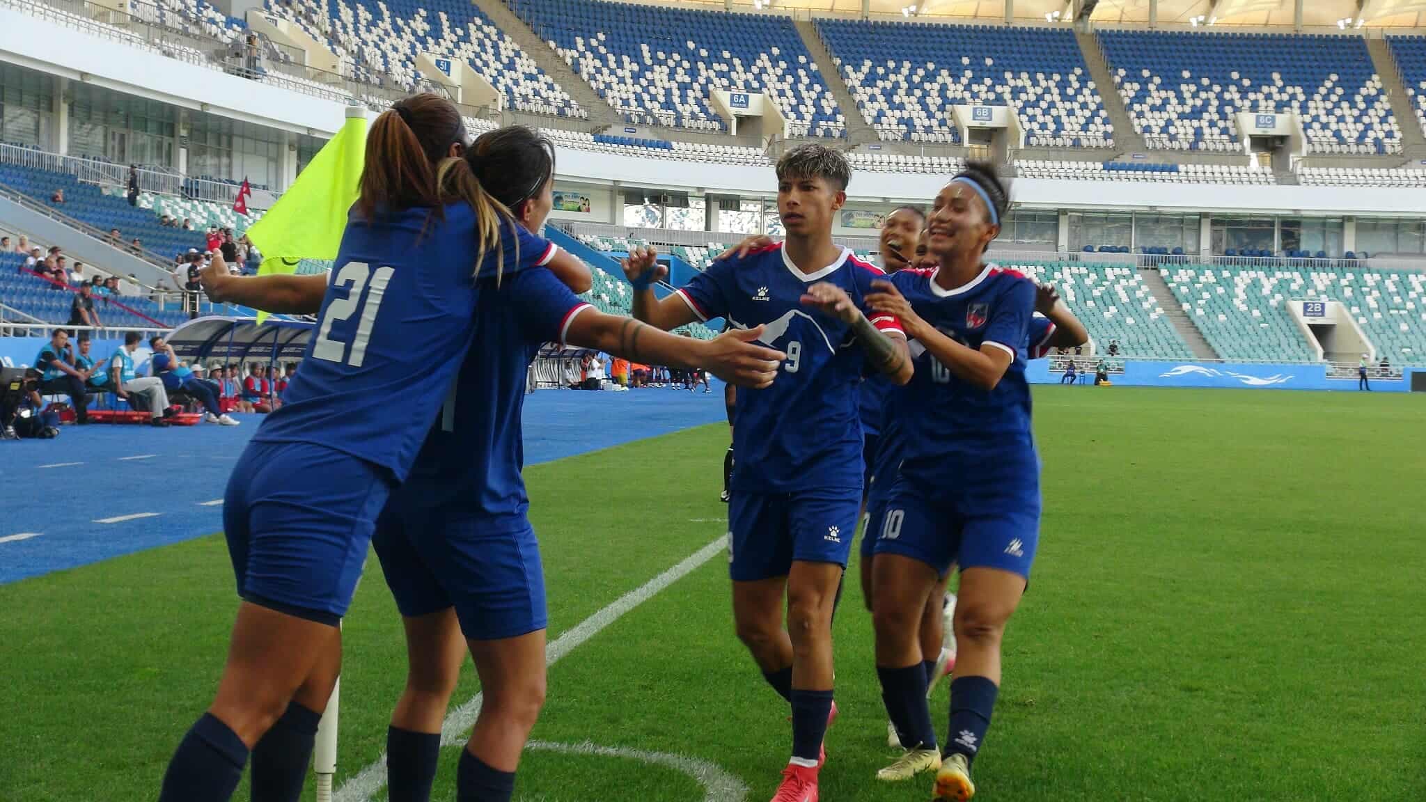 नेपालले दोस्रो मिनेटमै खायो गोल