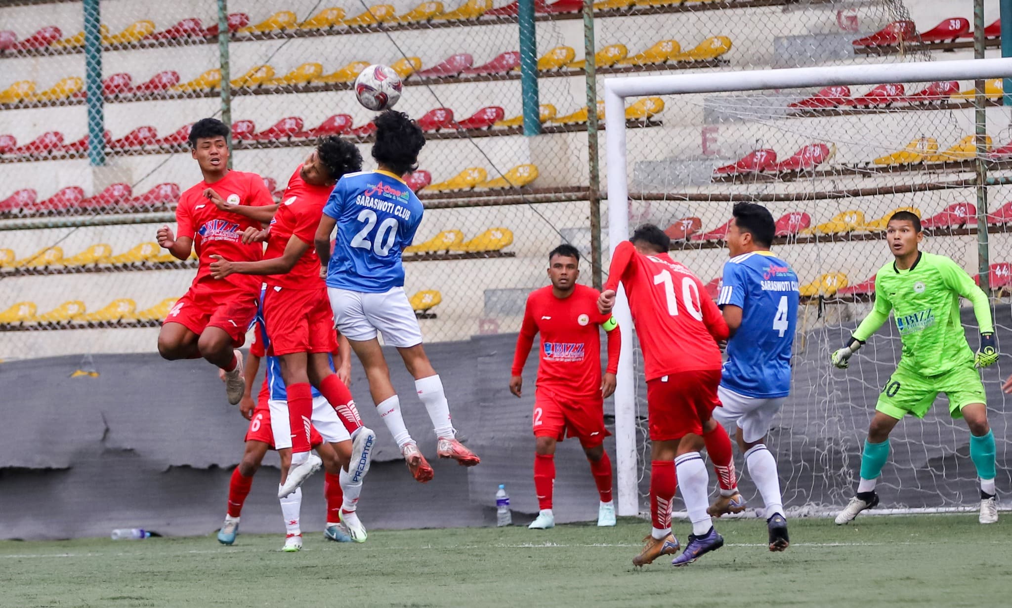 सरस्वतीको लगातार चौथो हार