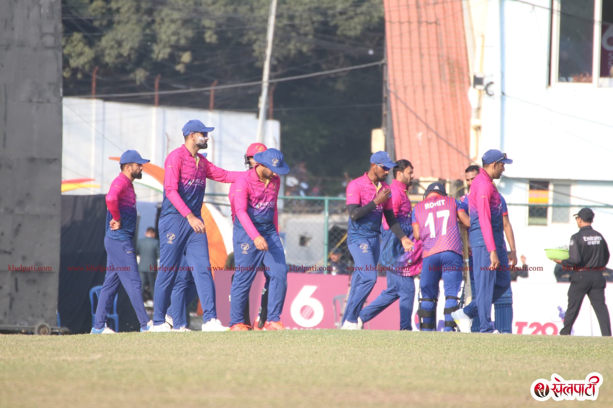विश्वकप छनोटका लागि युएईको टिम घोषणा