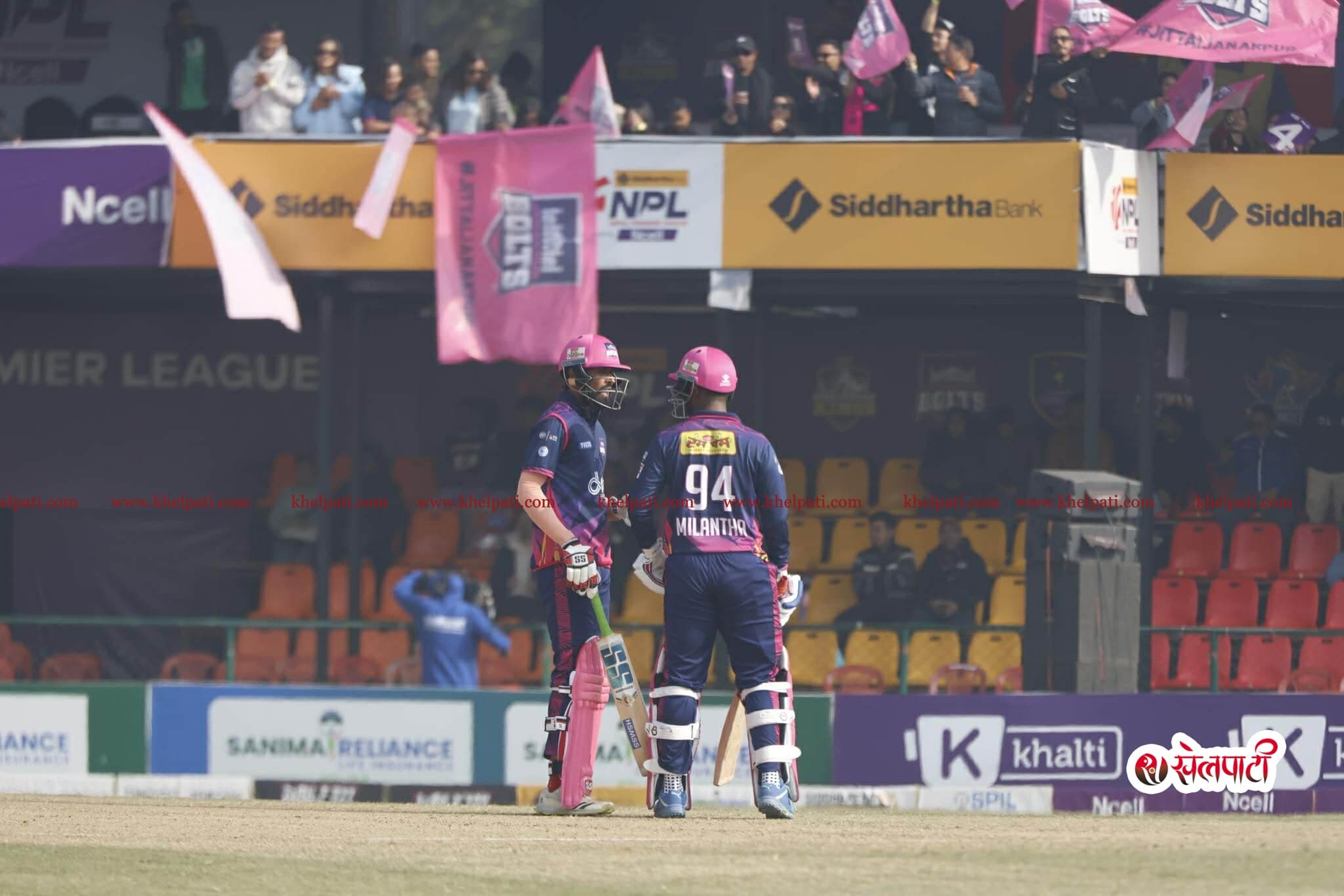 लुम्बिनीसँग जनकपुरको ब्याटिङमा संघर्ष