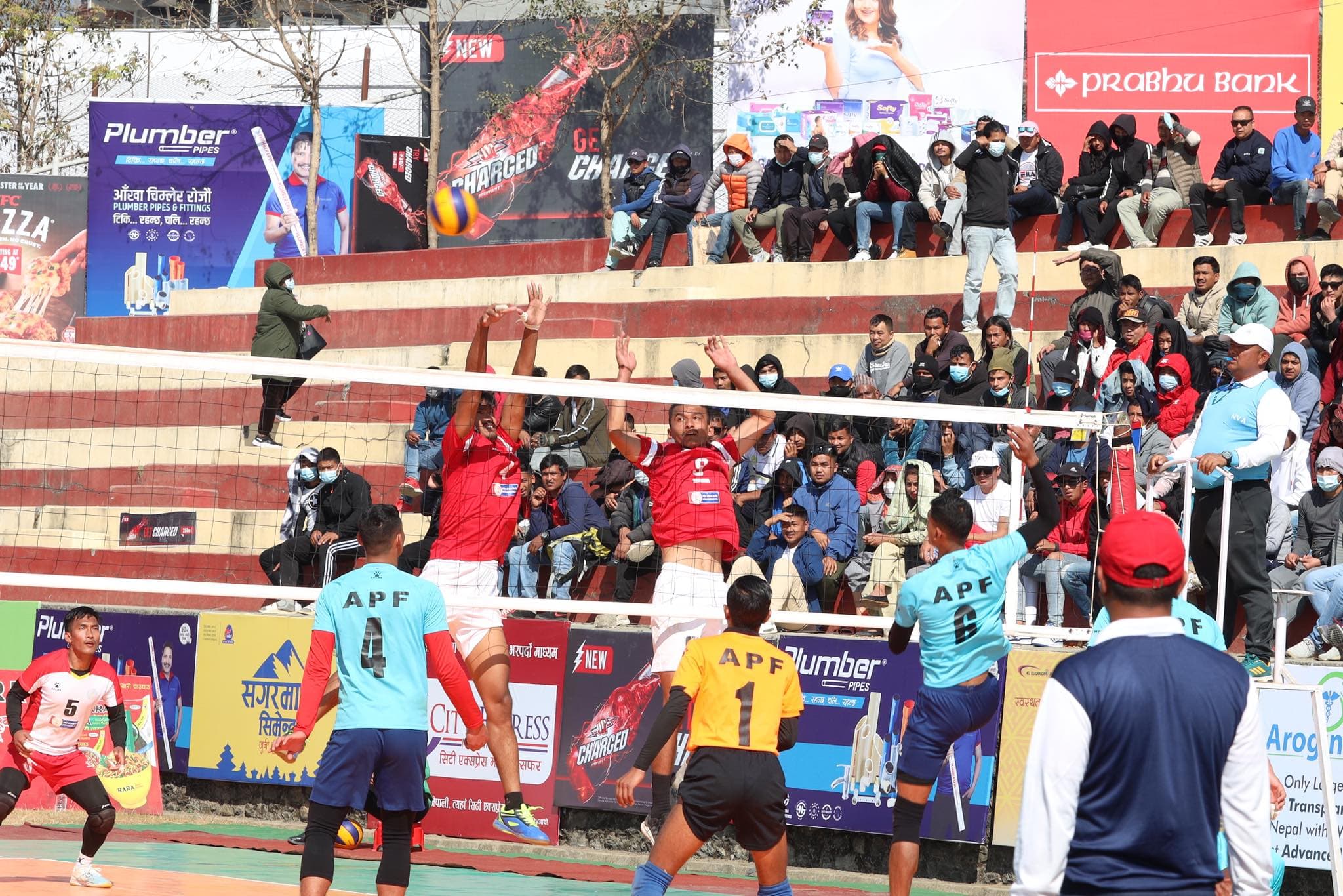 पुलिसलाई हराउँदै एपीएफ फाइनलमा