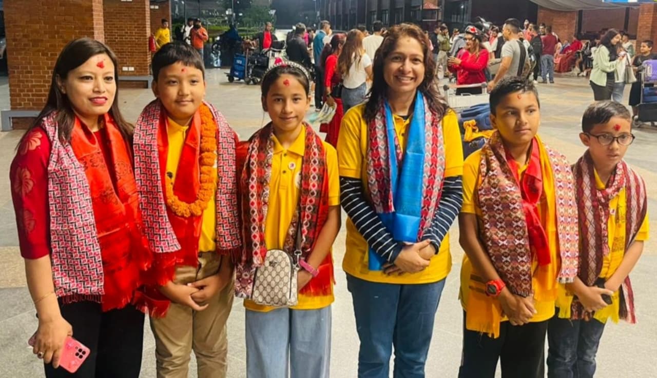 वर्ल्ड स्कुल चेस च्याम्पियनसिपमा चार खेलाडी