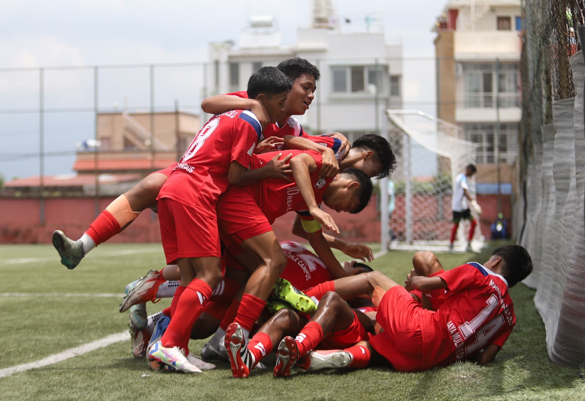 चर्च ब्वाइजको पहिलो जितमा सुशनको ५ गोल