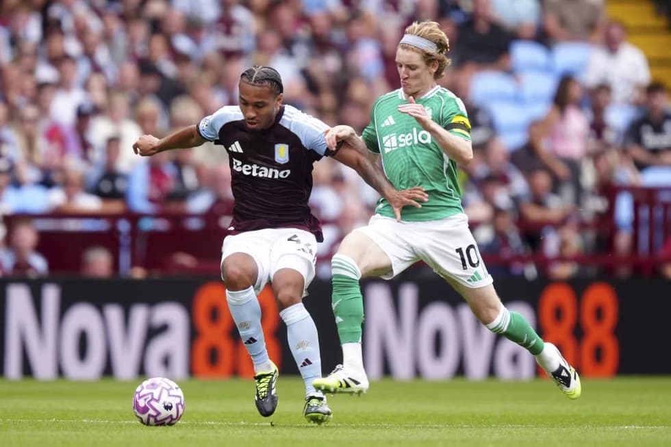 एस्टन भिल्ला र न्यूकासलले अंक बाँडे