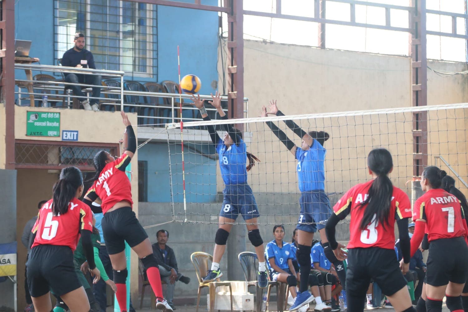 आर्मीलाई हराउँदै पुलिस समूह विजेता   