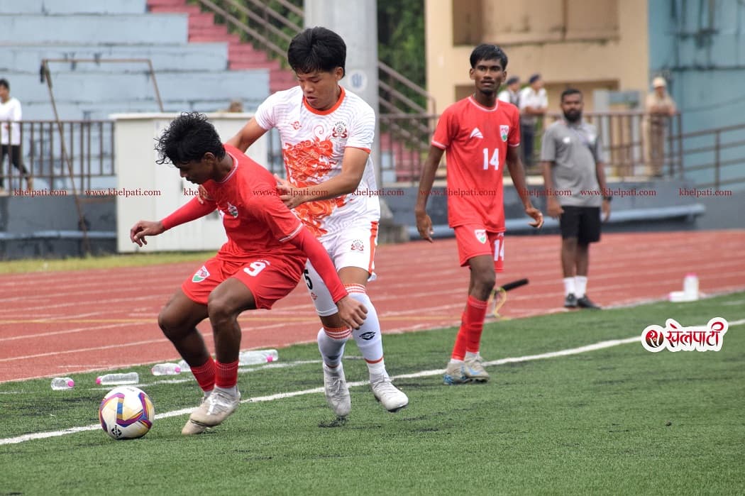 माल्दिभ्स सेमिफाइनलमा, भुटान समूह चरणबाटै बाहिरियो