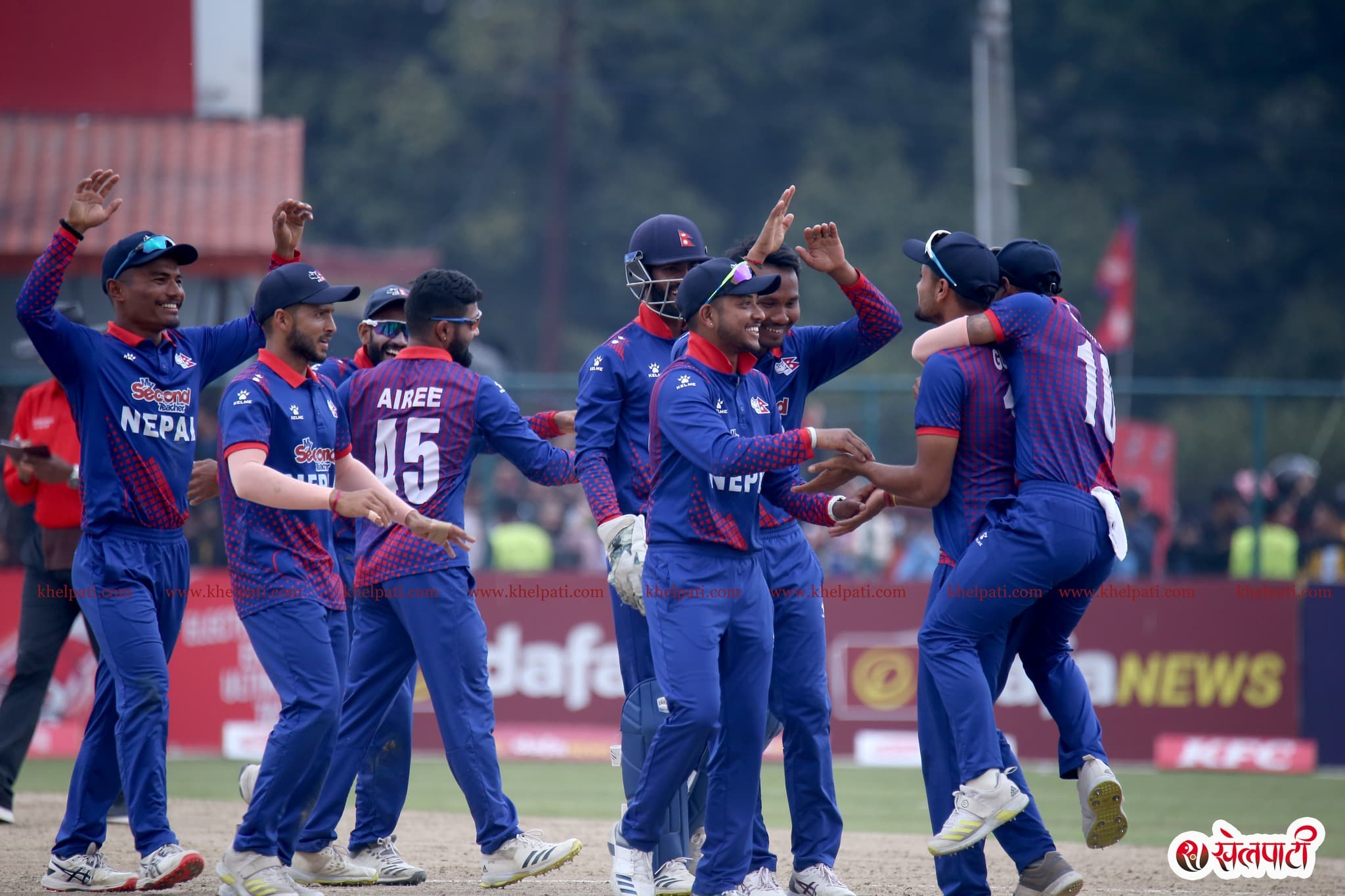 नेपाली टोलीले बेलायतमा अभ्यास खेल खेल्ने