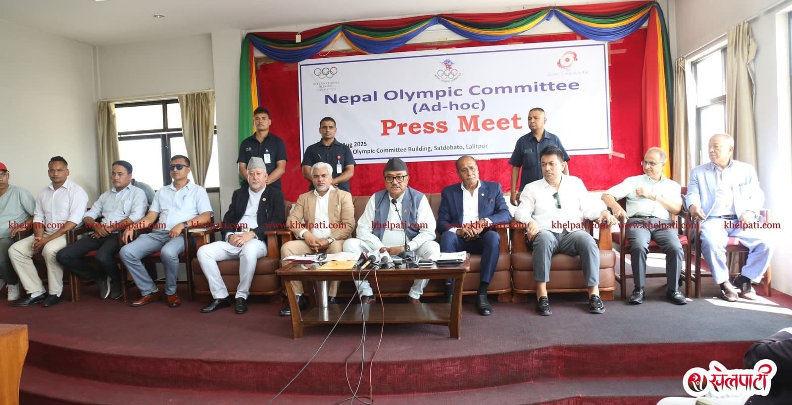 ओलम्पिक भवनमा तदर्थ कमिटीको शक्ति प्रर्दशन !