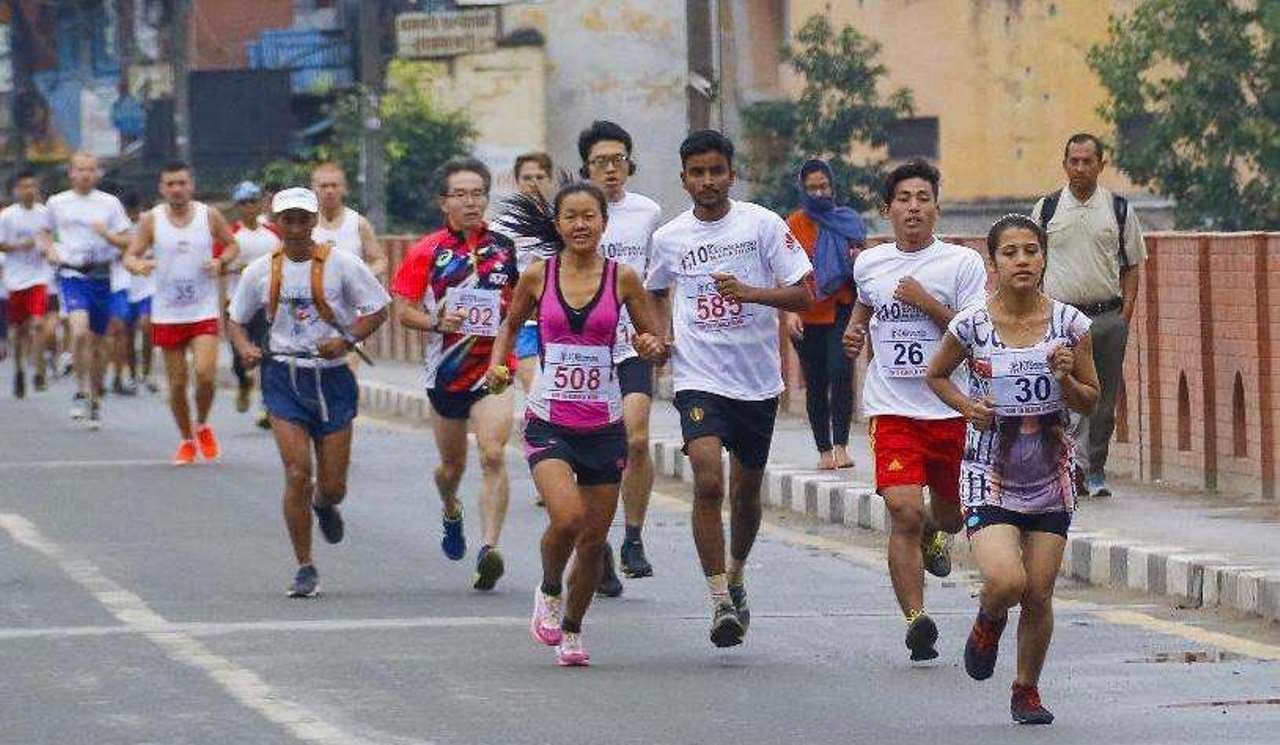 विपि जयन्तीको अवसरमा रुपन्देहीमा दौड