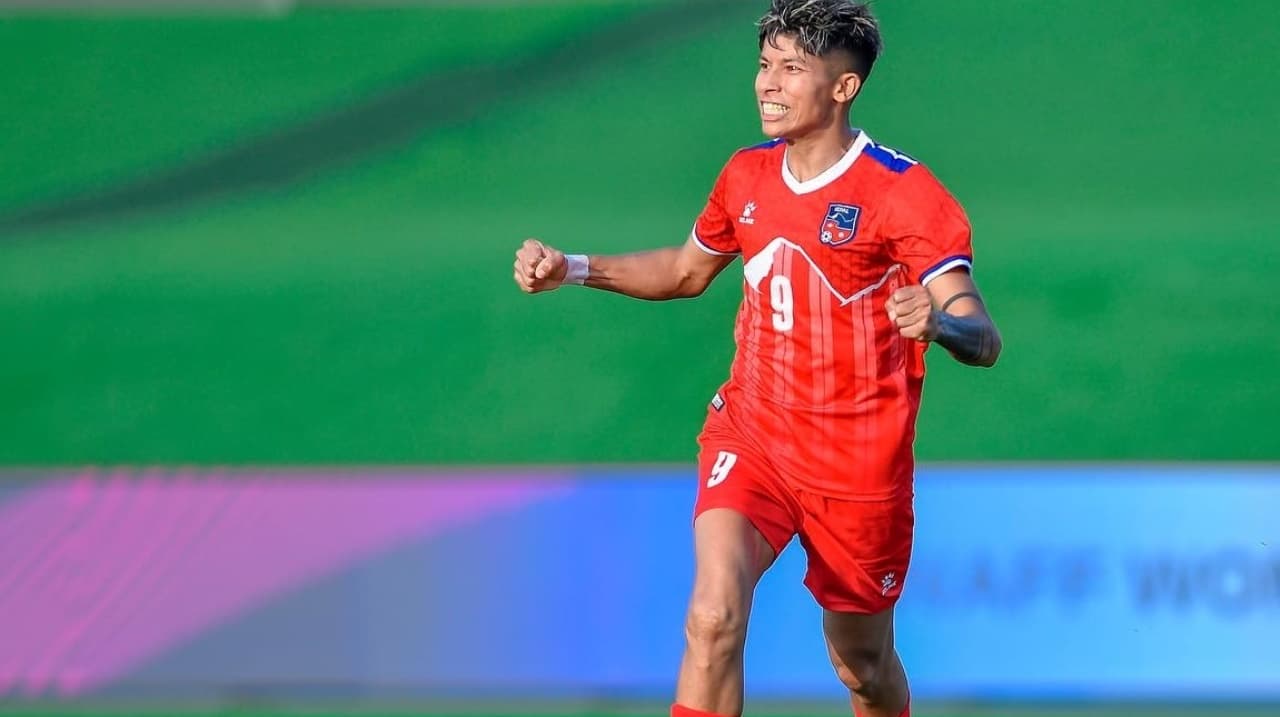 पहिलो हाफ नेपाल गोलरहित बराबरीमा