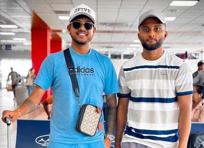 एसियाड खेल्न सागर र सन्दीप चीन प्रस्थान 