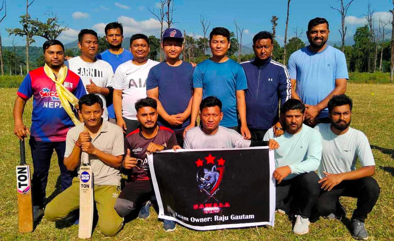 समाला राइनोजलाई लेटाङ टी ट्वान्टी क्रिकेटको उपाधि