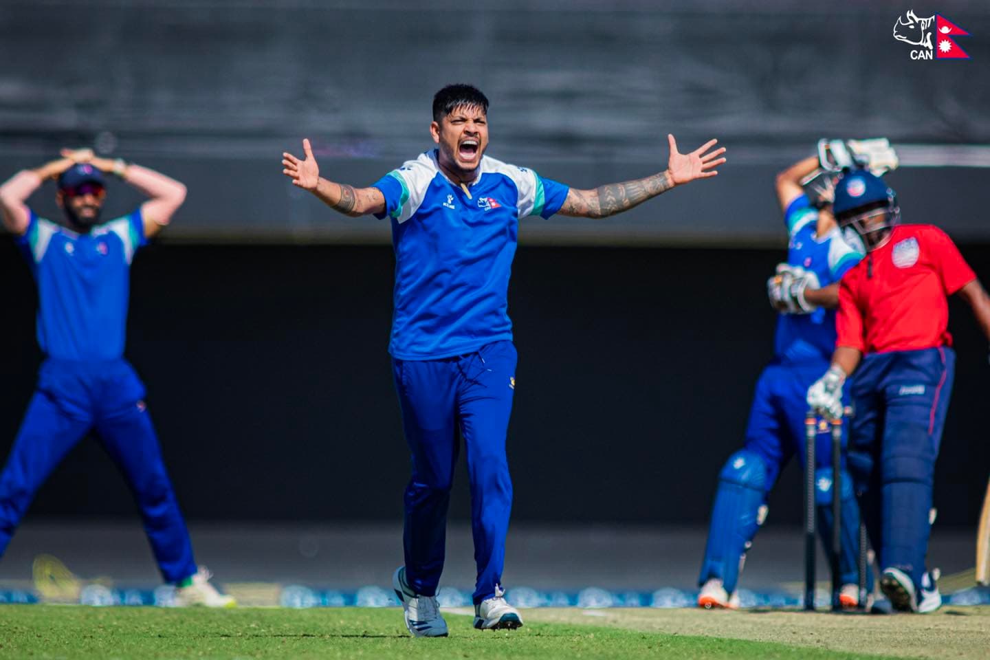 अमेरिकाको दोस्रो रोजाईको टोलीसँग नेपाल पराजित