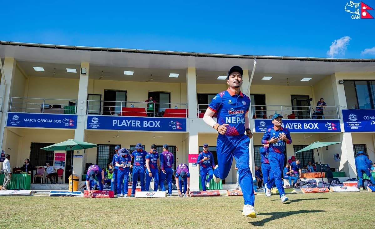 नेपालले टस जित्यो, फिल्डिङ गर्ने