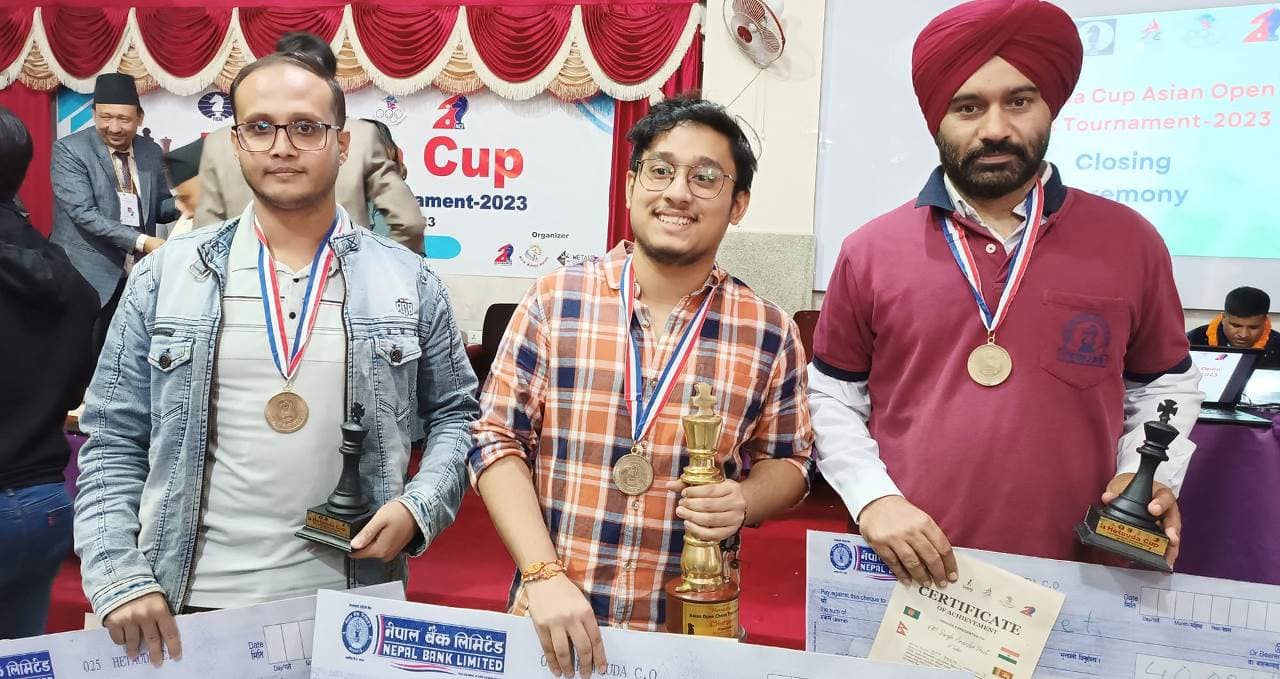 सुभयानलाई एसियन बुद्धिचालको उपाधि 