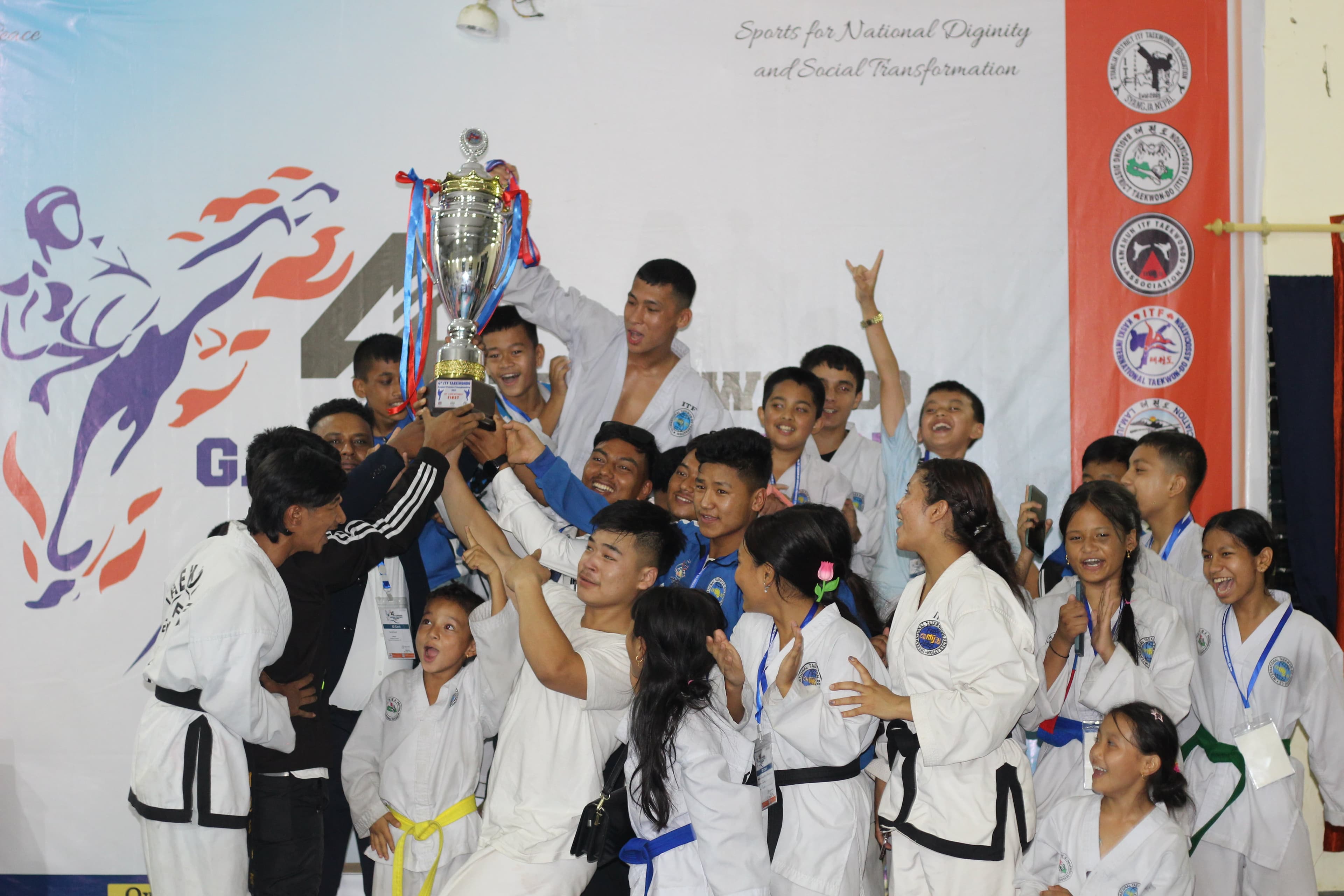 आईटिएफ तेक्वान्दोमा स्याङ्जा च्याम्पियन