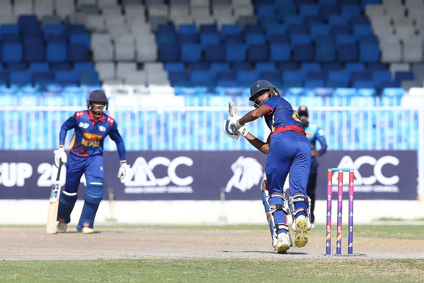 नेपालले बंगलादेशलाई दियो सामान्य लक्ष्य