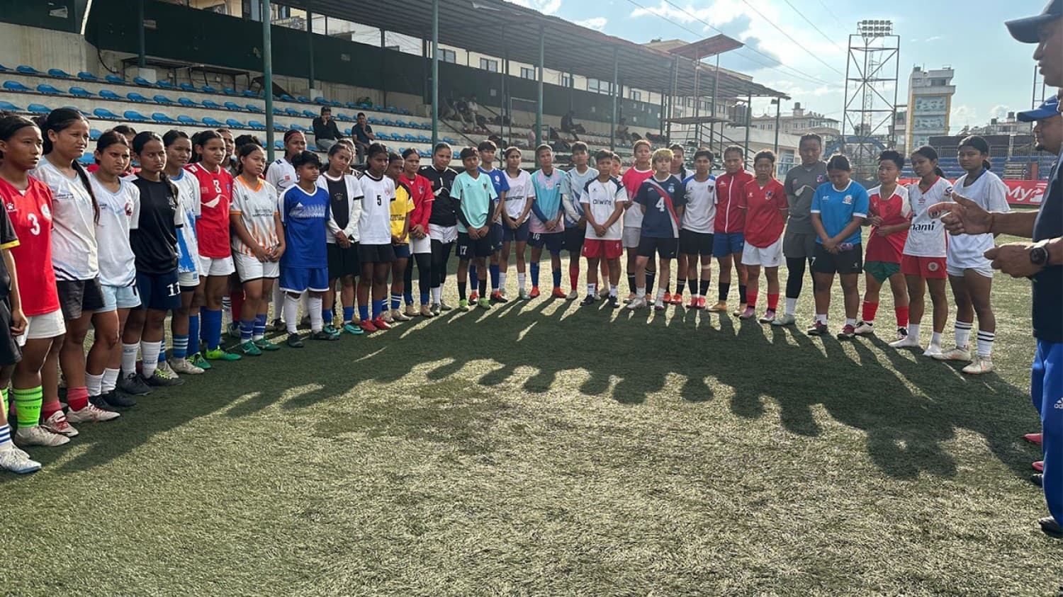  यु–२० महिला राष्ट्रिय टोलीको बन्द प्रशिक्षणमा ४० खेलाडी