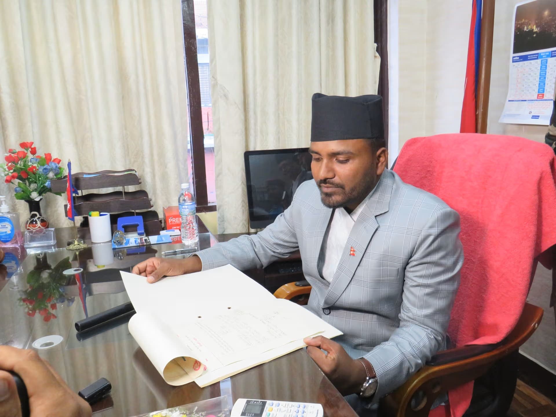 खेलकुदमन्त्री  गुप्ता अमेरिका भ्रमणमा नजाने