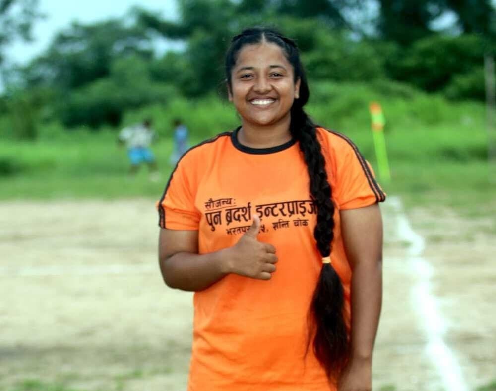 संघर्षबाट उठेको अन्जनाको फुटबल करियर