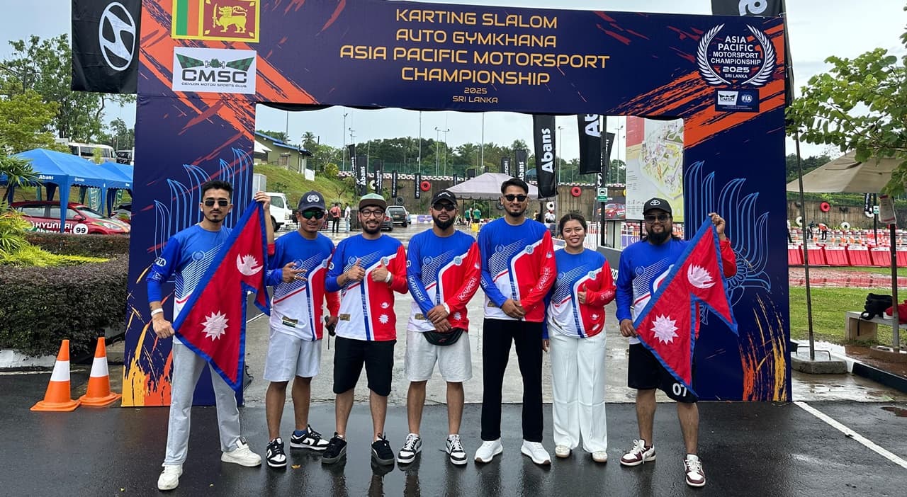 एसिया प्यासिफिक मोटर स्पोर्ट्स : नेपालका ६ खेलाडीबारे जान्नुहोस्