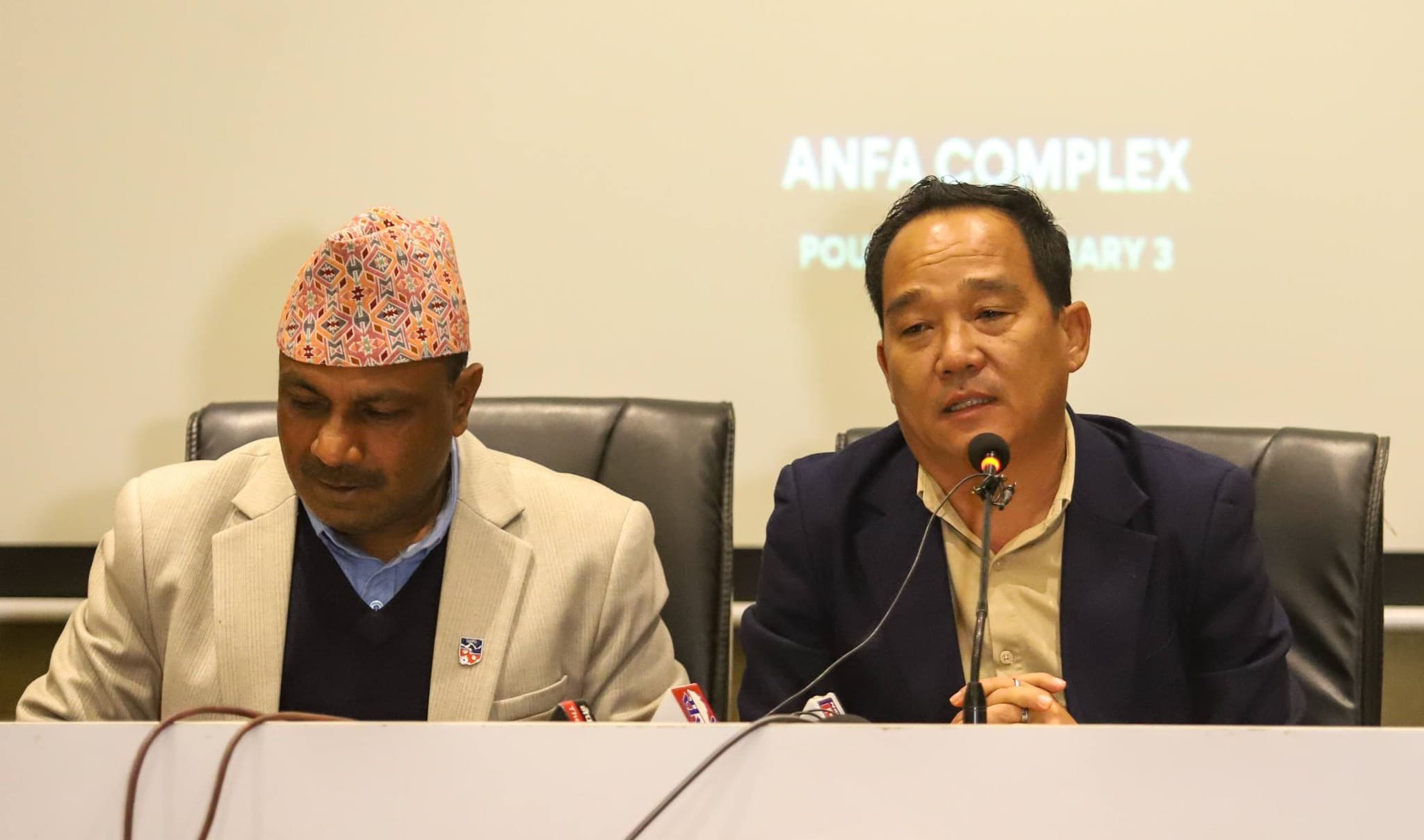 एन्फा महासचिव राई भन्छन्, "सकिन ! छाड्छु भन्न नपाउने ?" 