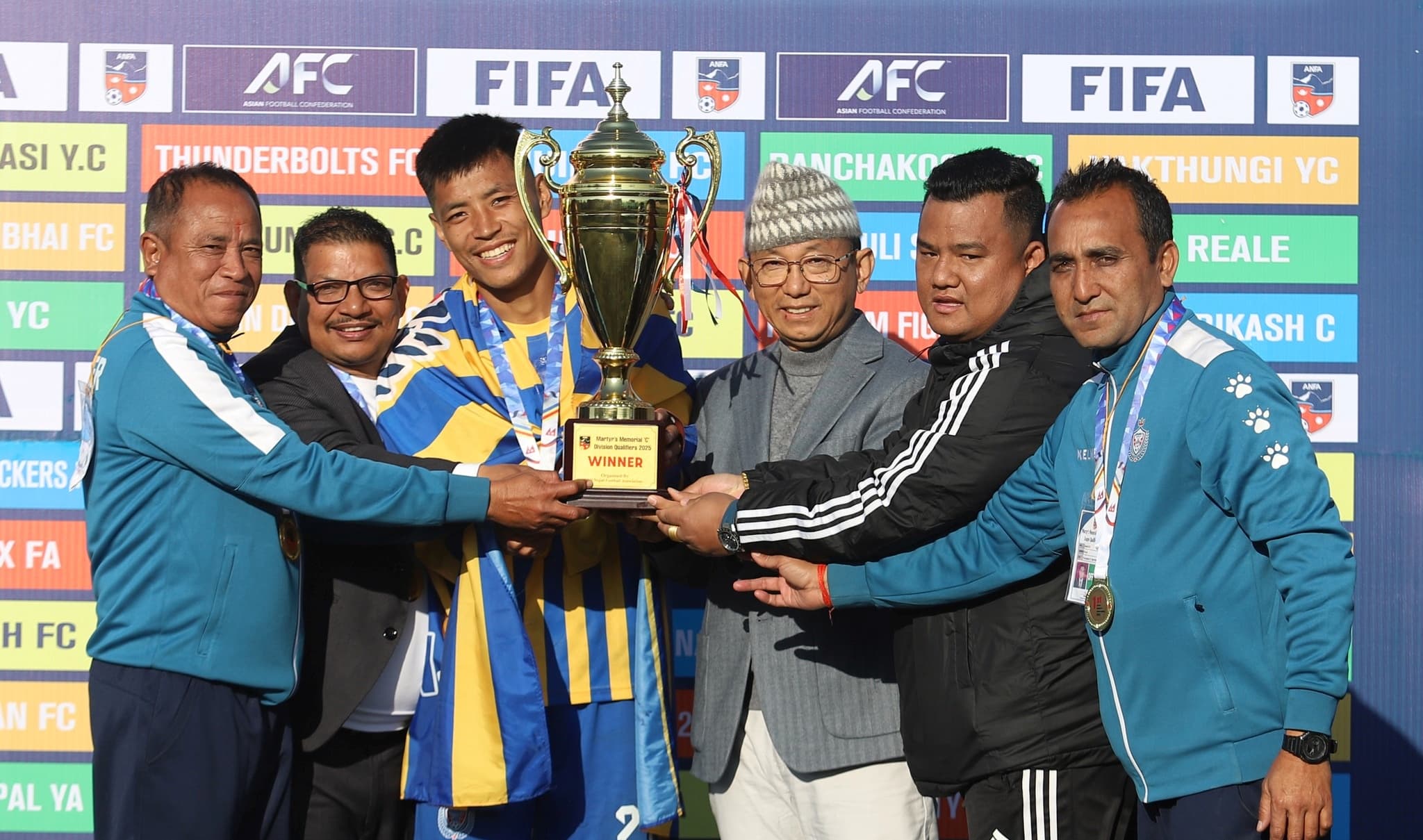 नेपालगन्ज ११ सी छनोटको च्याम्पियन 